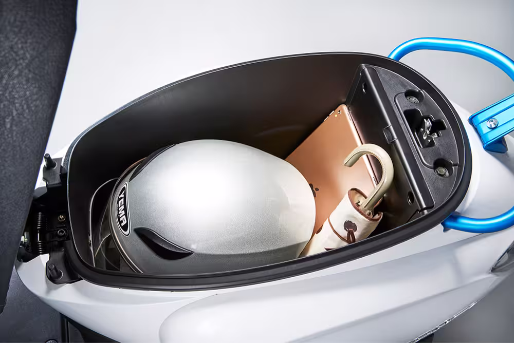 Large Under-Seat Storage